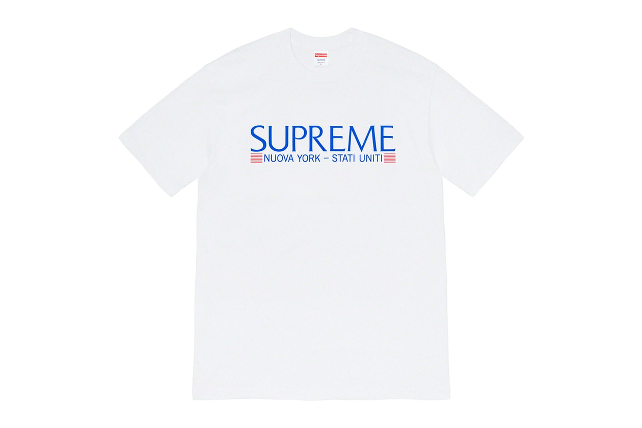 Supreme Fall Winter 2020 Week 1 Release List Palace Skateboards Jalil Peraza CLOT BAIT Star Wars Made in Paradise mastermind JAPAN Lacoste Awake NY