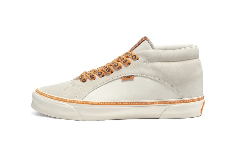 Taka Hayashi x Vans Vault UA TH Snake Trail LX Chukka "Have a Vantastic Trip!!!" Black Moonstruck Marshmallow Orange Vulcanized Sole Unit Sneaker Release Information Drop Date Collaboration Limited Edition