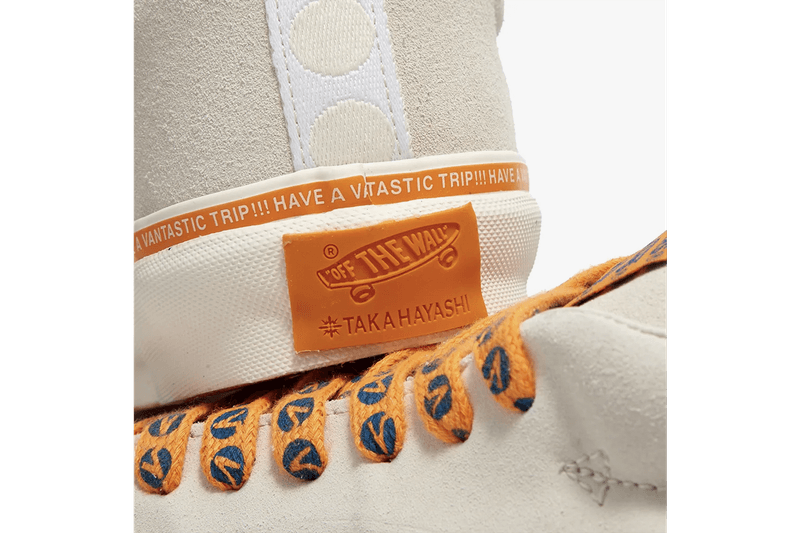 Taka Hayashi x Vans Vault UA TH Snake Trail LX Chukka "Have a Vantastic Trip!!!" Black Moonstruck Marshmallow Orange Vulcanized Sole Unit Sneaker Release Information Drop Date Collaboration Limited Edition
