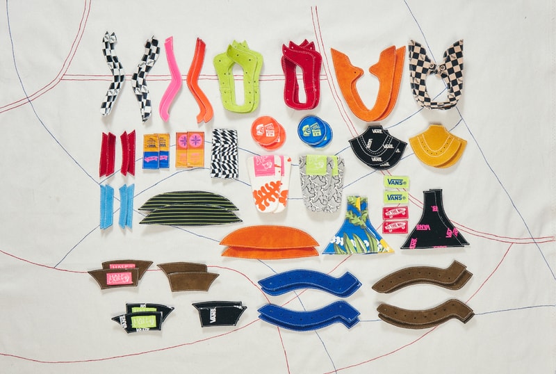 taka hayashi vault by vans diy pack sk8 hi old skool patches velcro white red blue official release date info photos price store list buying guide