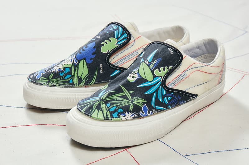 taka hayashi vault by vans diy pack sk8 hi old skool patches velcro white red blue official release date info photos price store list buying guide