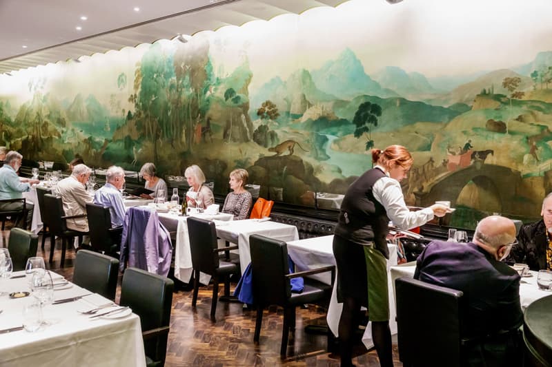 Tate Britain Addresses Racist Restaurant Mural Rex Whistler restaurant