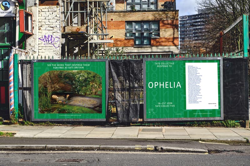 Tate Collective Billboards Project young creatives artists London Wassily Kandinsky Ibrahim El-Salahi Guerrilla Girls Sir John Everett Millais John Martin Sheba Chhachhi John Simpson Tate Modern collections
