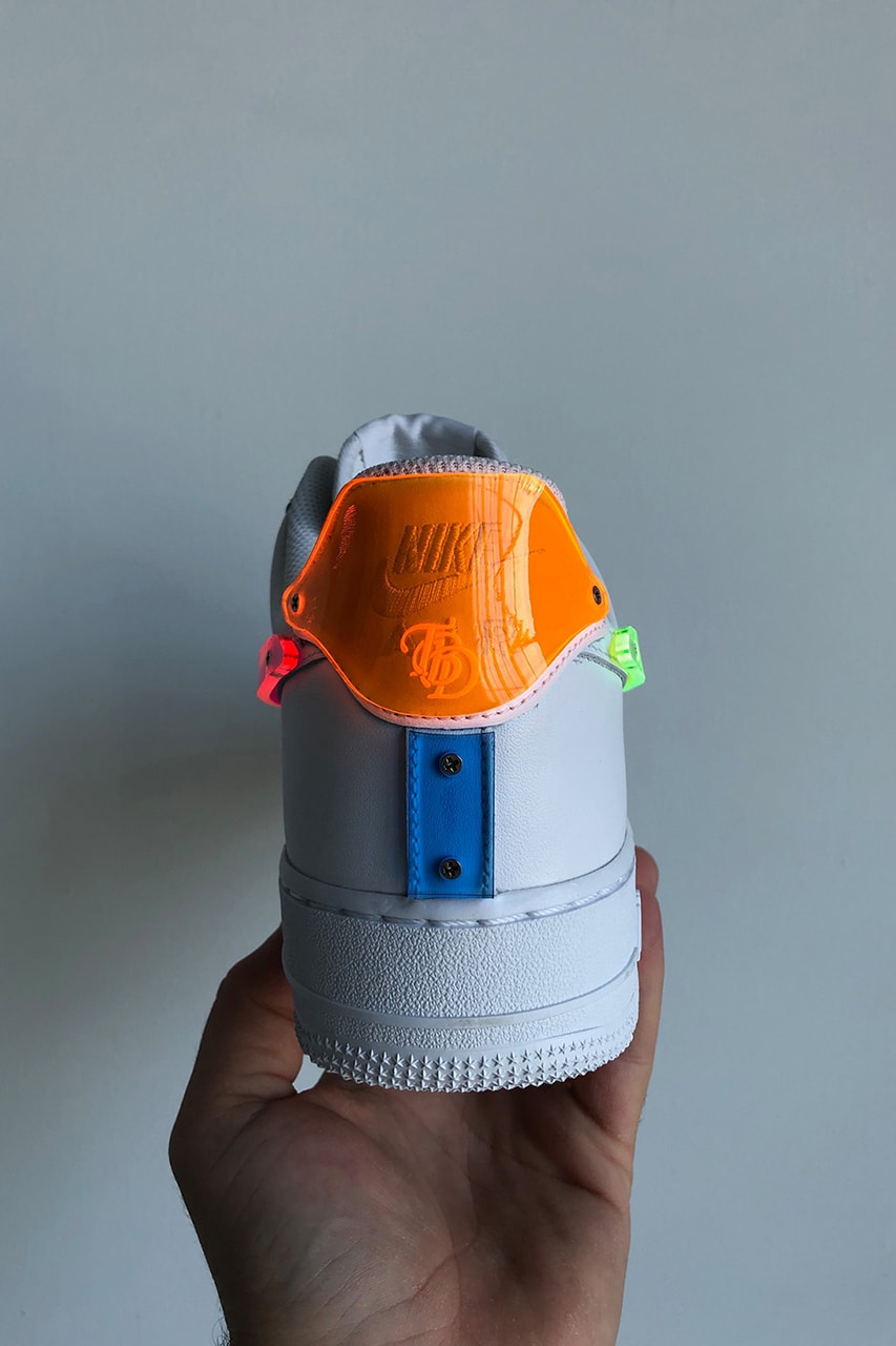 Cận cảnh TBD In Process X Nike Air Force 1