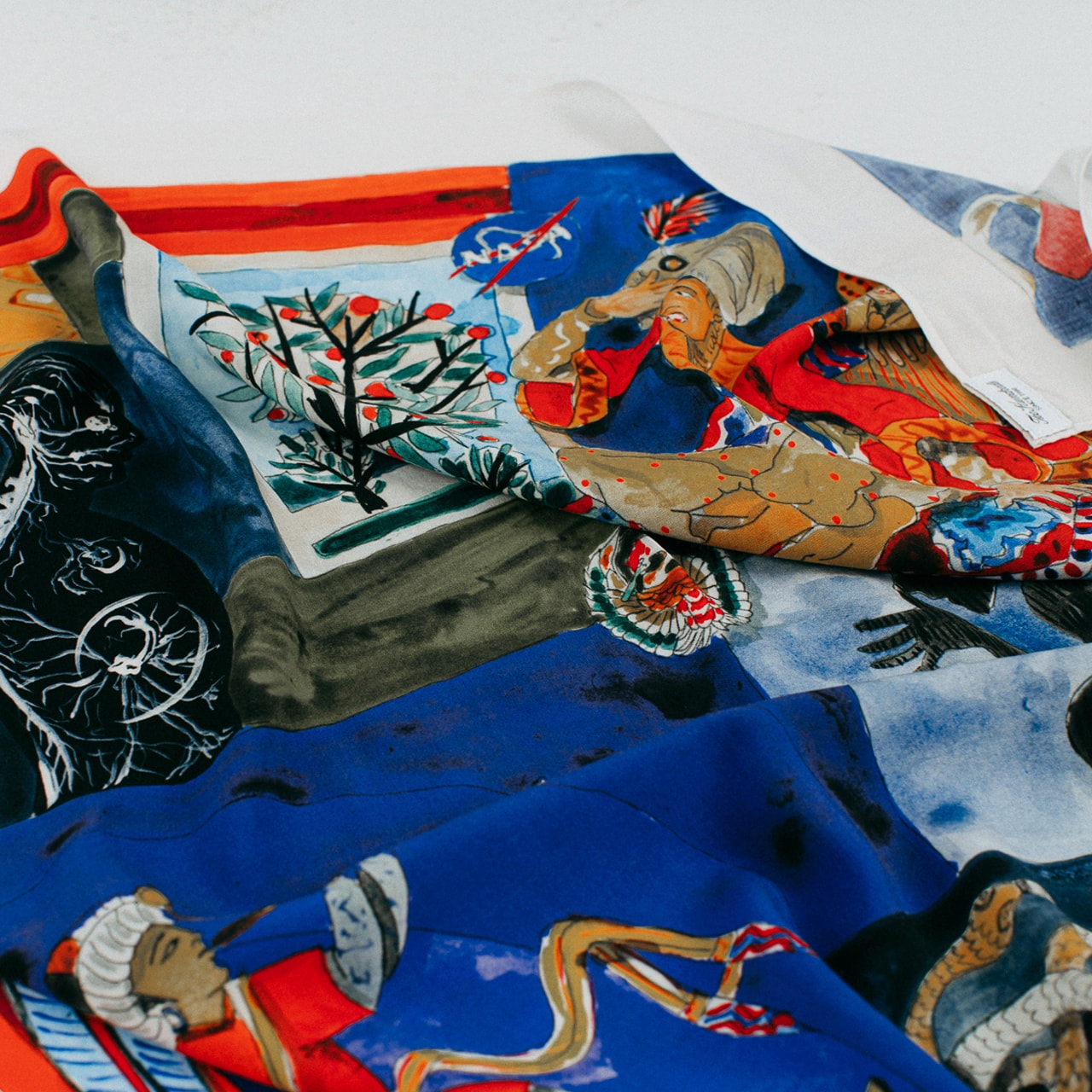 The Hundreds Artist Series Bandanas Collection charity Anna Weyant, Mike Giant, Amir H. Fallah, Greg Ito donation relief foundation design