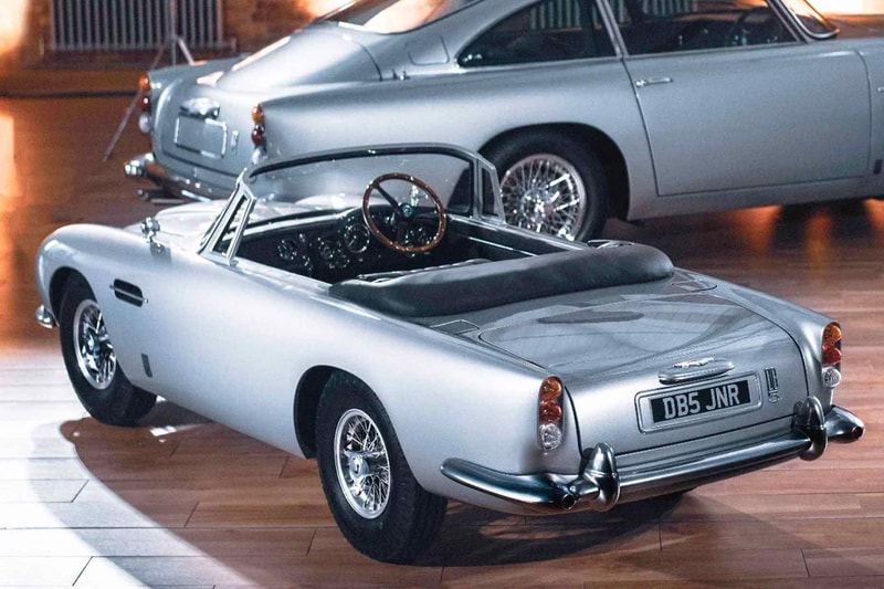 The Little Car Company ASTON MARTIN DB5 Junior info British Supercar racing heritage James Bond 007 No time to Die 