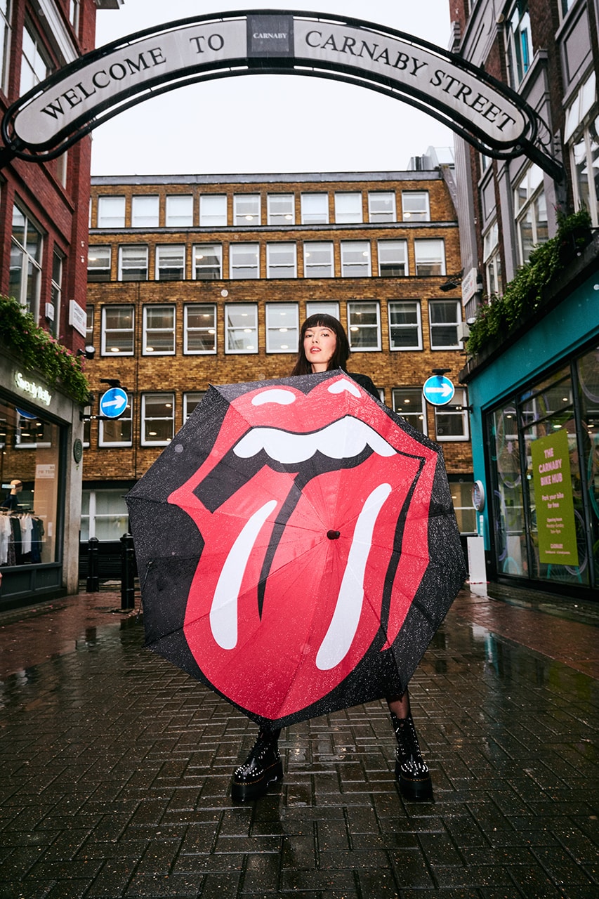 The Rolling Stones Carnaby Street London Store Announcement Music Rock N Roll Legends British Band Merchandise Tongue Logo John Pasche Universal Music Group