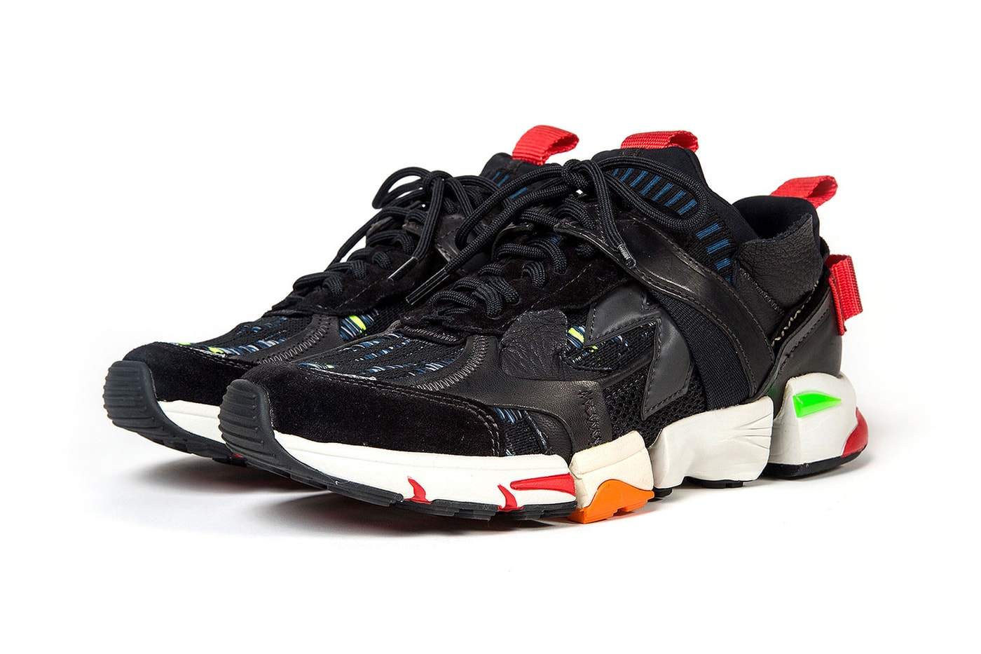 Salvages manifesto sneaker Midnight Black Deconstructivism