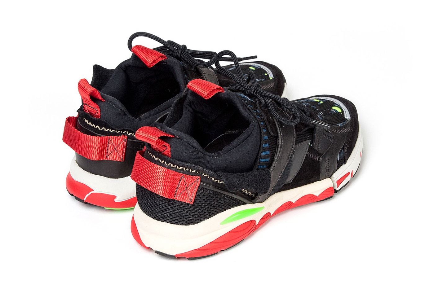 Salvages manifesto sneaker Midnight Black Deconstructivism