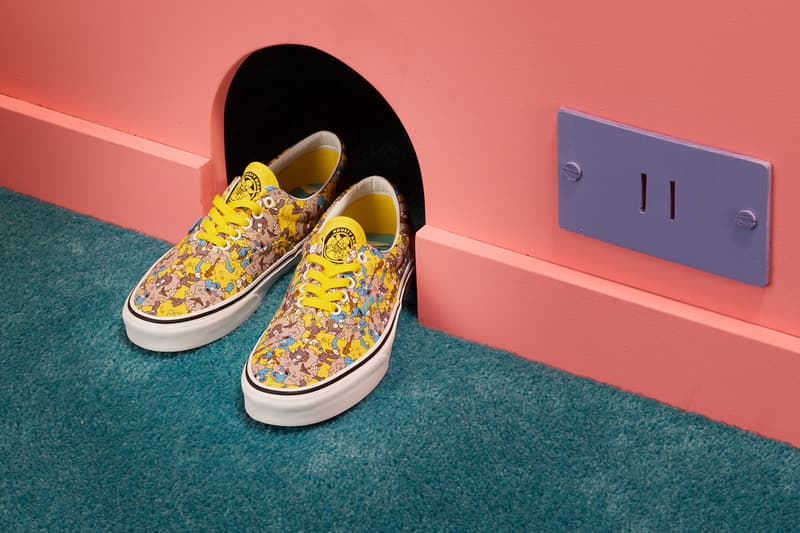 the simpsons homer marge bart lisa maggie liberar informações vans chukka sk8-hi slip on detalhes do vestuário comprar policial comprar