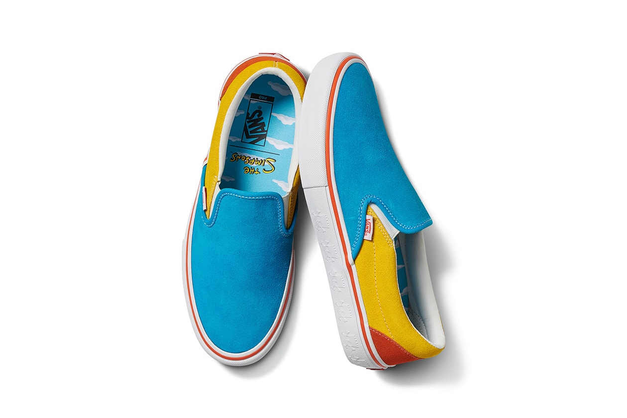 the simpsons homer marge bart lisa maggie release information vans chukka sk8-hi slip on apparel details buy cop purchase