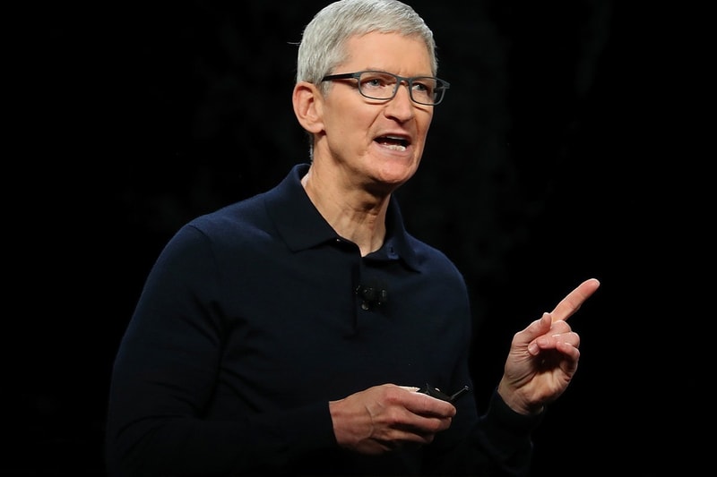 tim cook ceo chief executive officer apple tech market valuation capitalization 2 two trillion usd