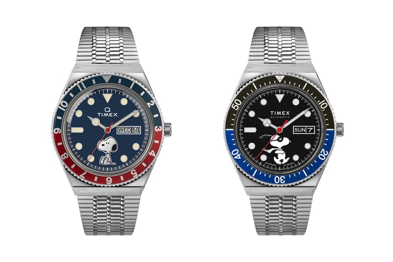 timex marlin automatic standard q 1979 reissue peanuts snoopy charlie brown woodstock 70th anniversary