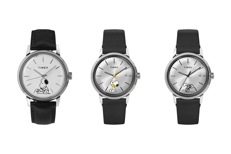 timex marlin automatic standard q 1979 reissue peanuts snoopy charlie brown woodstock 70th anniversary