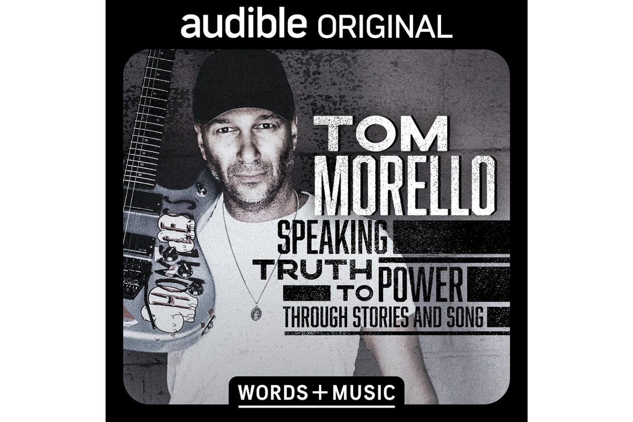 tom morello rage against the machine prophets of audioslave one man off broadway Minetta Lane Theatre Speaking Truth To Power Through Stories And Song audible stream listen release date info