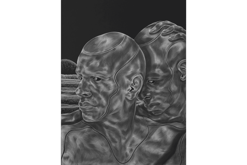 toyin ojih odutola a counterveiling theory barbican centre gallery exhibition artworks drawings
