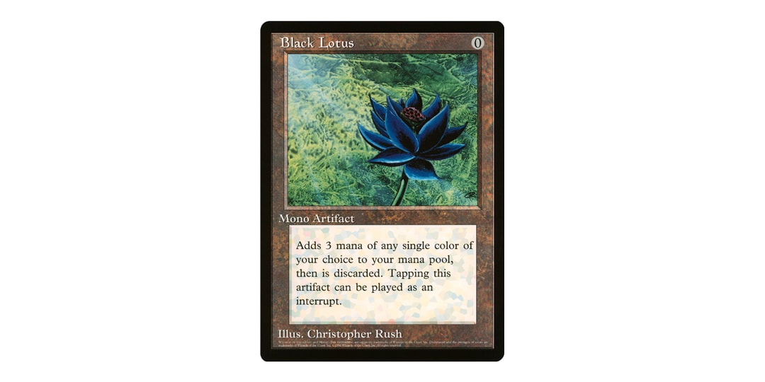 Magic: The Gathering PSA 10 Alpha Black Lotus Card Sold for $250K USD | Hypebeast Magic: The Gathering PSA 10 Alpha Black Lotus Card Sold for $250K USD | Hypebeast