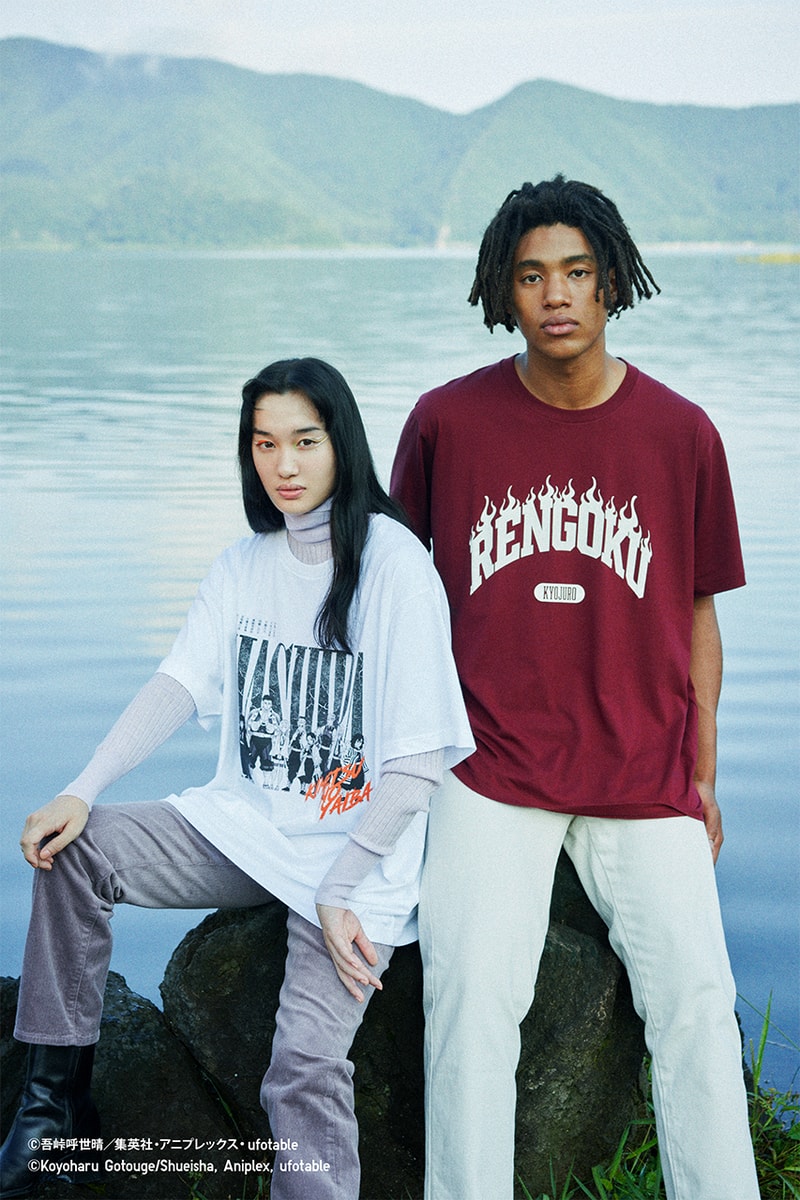 Uniqlo UT Announces Second Drop of Demon Slayer Collection Fashion Streetwear Anime Manga 