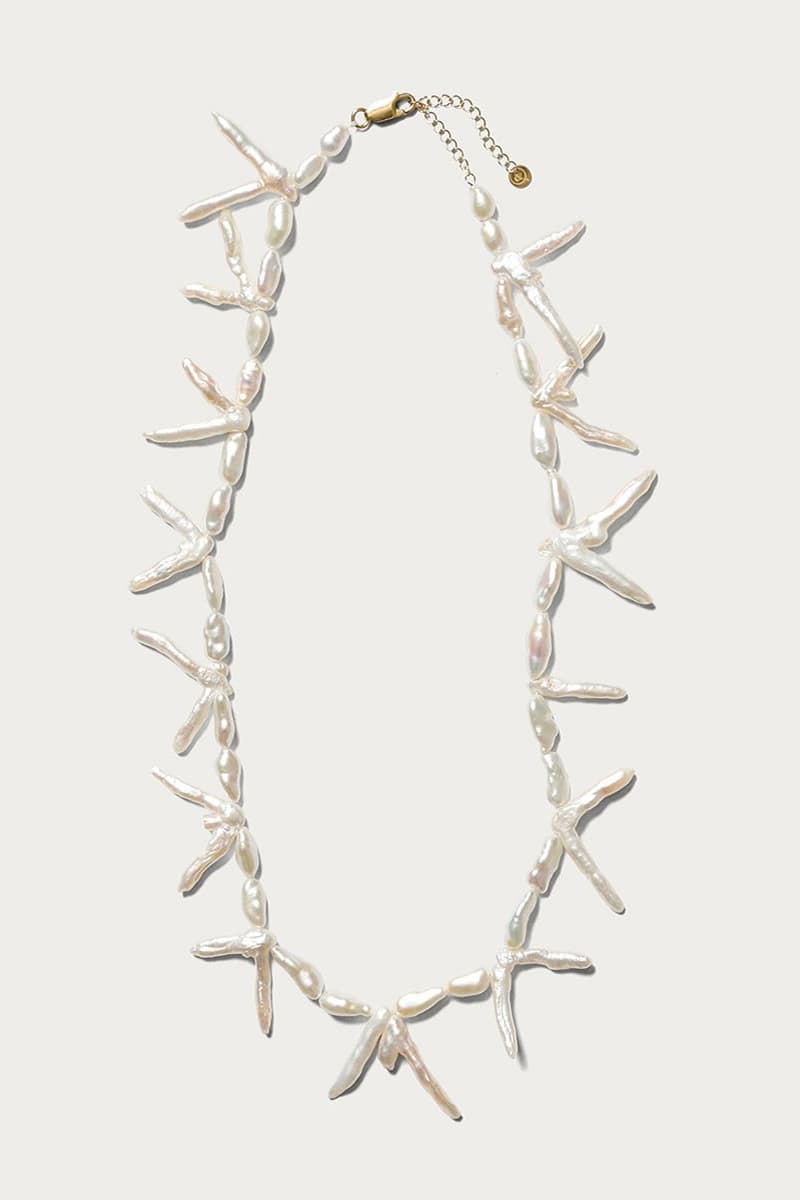 UNITED ARROWS SON Preek Pearls Info necklaces accessories jewelry freshwater pearls earring necklace