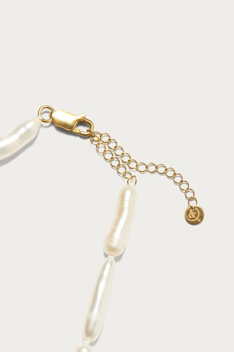 UNITED ARROWS SON Preek Pearls Info necklaces accessories jewelry freshwater pearls earring necklace