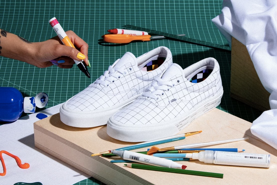 Vans U-Color Collection Era Slip On Backpack Release Information Footwear Sneaker Drop Date DIY Custom Sharpie Color In Pens Artwork Design Personalized Vulcanized SoCal Shoes