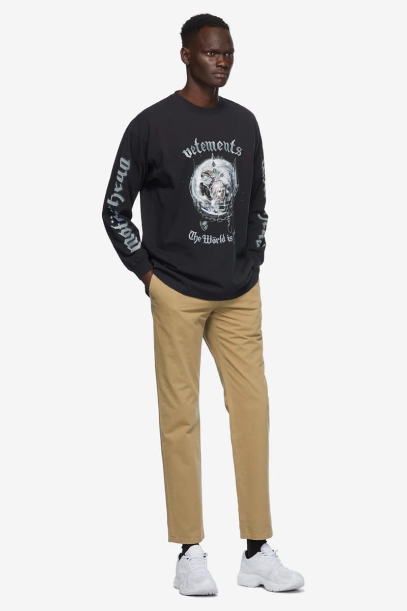 vetements long sleeve t shirt