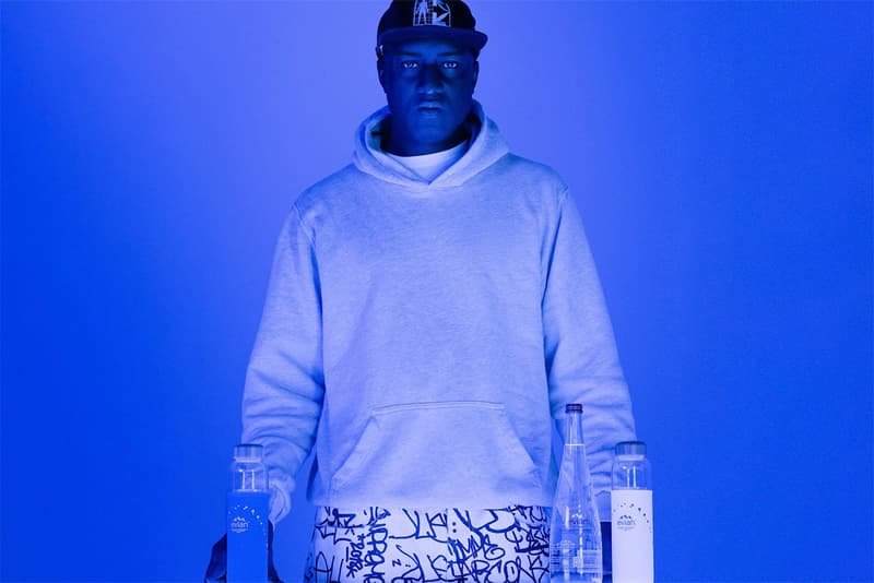 Virgil Abloh and Evian Sustainable Design Winner Danielle Elsener activate movement competition zero-waste design system 'A020'