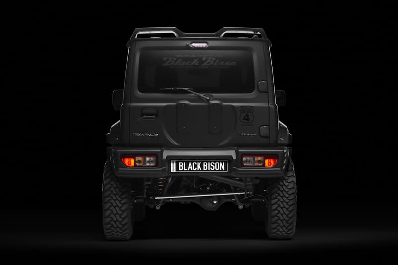 nengun WALD Black Bison Edition Suzuki Jimny Japan tuner automotive 4x4 jeep G-Wagon