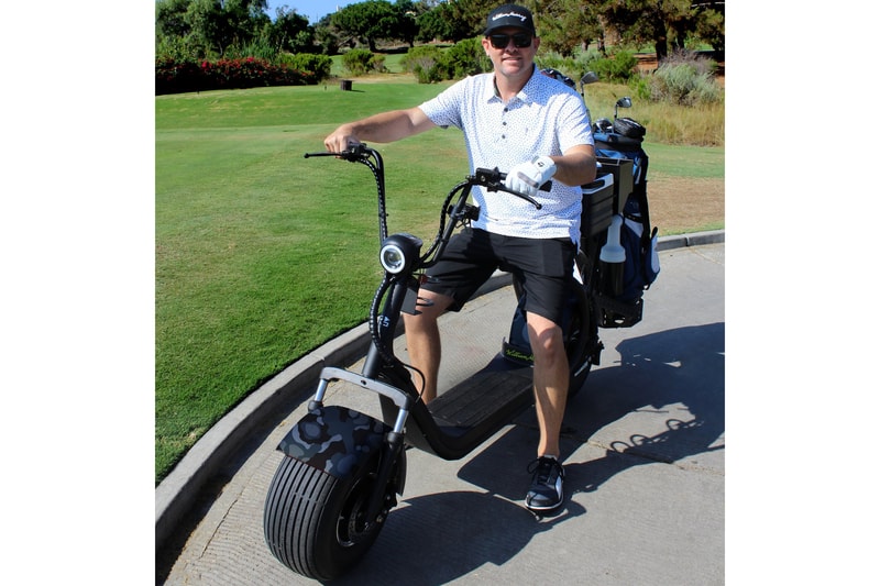 William Murray Golf PHAT Scooter Info самокаты для гольфа спортивные электросамокаты Пэт Перес Билл Мюррей гольф-кары картинги 