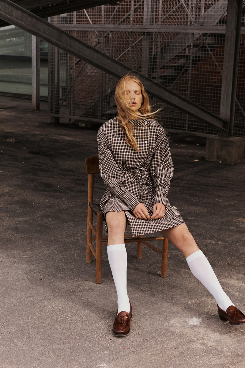Wood Wood Fall/Winter 2020 Lookbook Collection jackets vests outerwear beanies hats sweaters knitwear sweater shirts button-downs trousers blazers