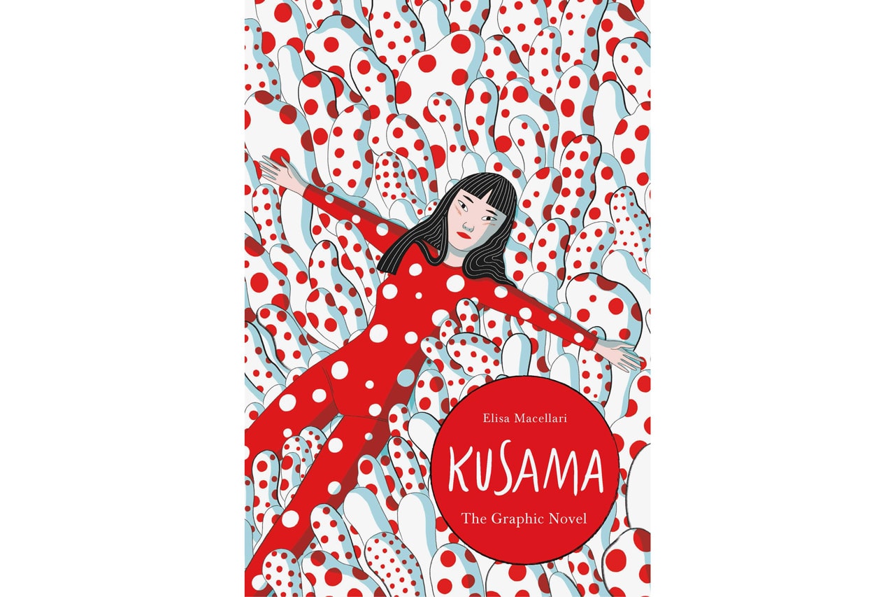 Yayoi Kusama 'A Graphic Biography' Release Info Elisa Macellari polka dot plush graphic novel artist 