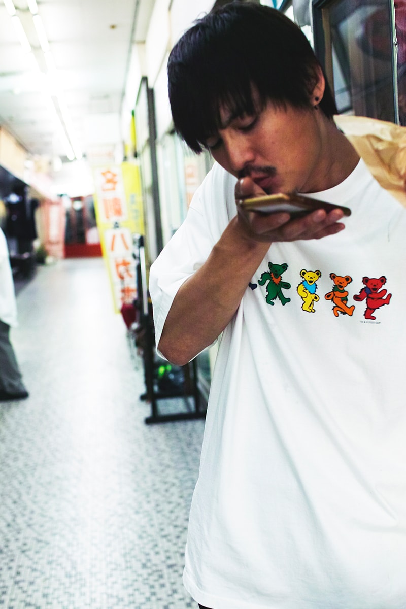 Grateful Dead YSTRDYs TMRRW 2020 Capsule menswear streetwear t shirt long sleeves graphics prints album artwork cover
