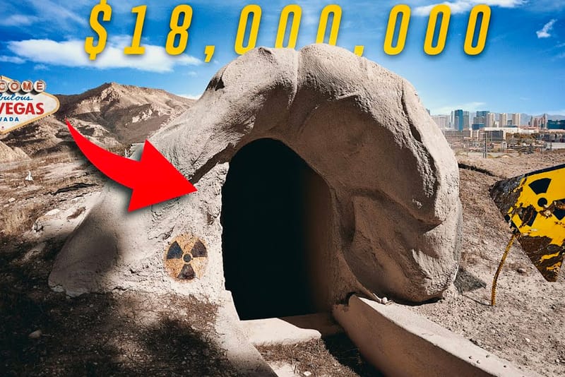Take a Look Inside This $18M USD Underground Las Vegas Bunker House From the Cold War