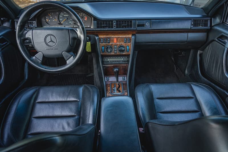 1991 Mercedes-Benz 500E Brabus 6.0 Bring A Trailer Car Auction Rare '90s German Automotive V8 Engine Power Performance Saloon Sedan Four Doors Luxury Vintage Retro Benz W124 