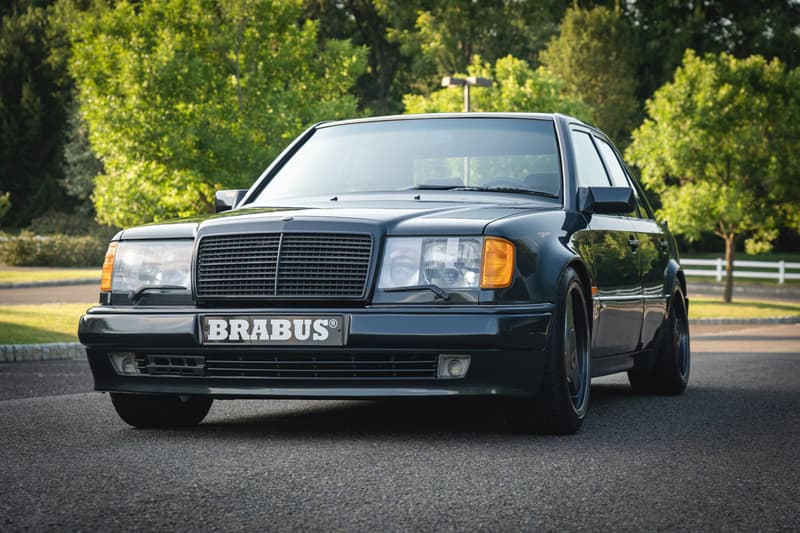 1991 Mercedes-Benz 500E Brabus 6.0 Bring A Trailer Car Auction Rare '90s German Automotive V8 Engine Power Performance Saloon Sedan Four Doors Luxury Vintage Retro Benz W124 