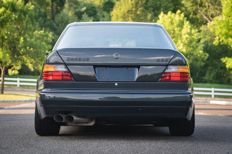 1991 Mercedes-Benz 500E Brabus 6.0 Bring A Trailer Car Auction Rare '90s German Automotive V8 Engine Power Performance Saloon Sedan Four Doors Luxury Vintage Retro Benz W124 