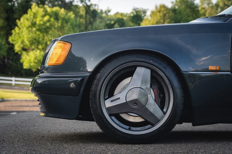 1991 Mercedes-Benz 500E Brabus 6.0 Bring A Trailer Car Auction Rare '90s German Automotive V8 Engine Power Performance Saloon Sedan Four Doors Luxury Vintage Retro Benz W124 