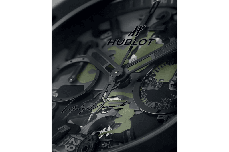 Hublot Big Bang Camo Yohji Yamamoto Watch Details Info