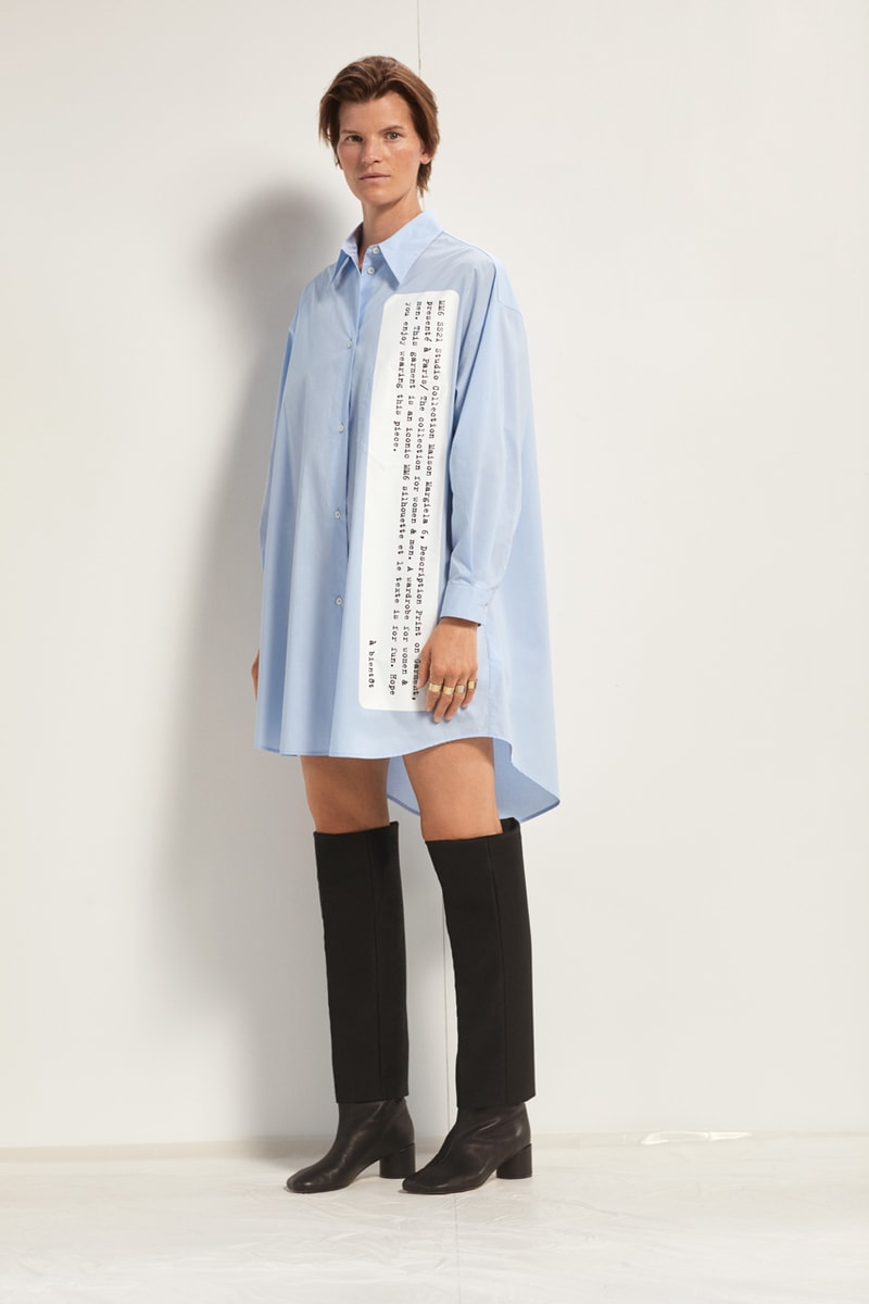 MM6 Maison Margiela Spring/Summer 2021 Collection lookbook ss21 martin menswear accessories tabi shoes sneakers womenswear runway show collaboration