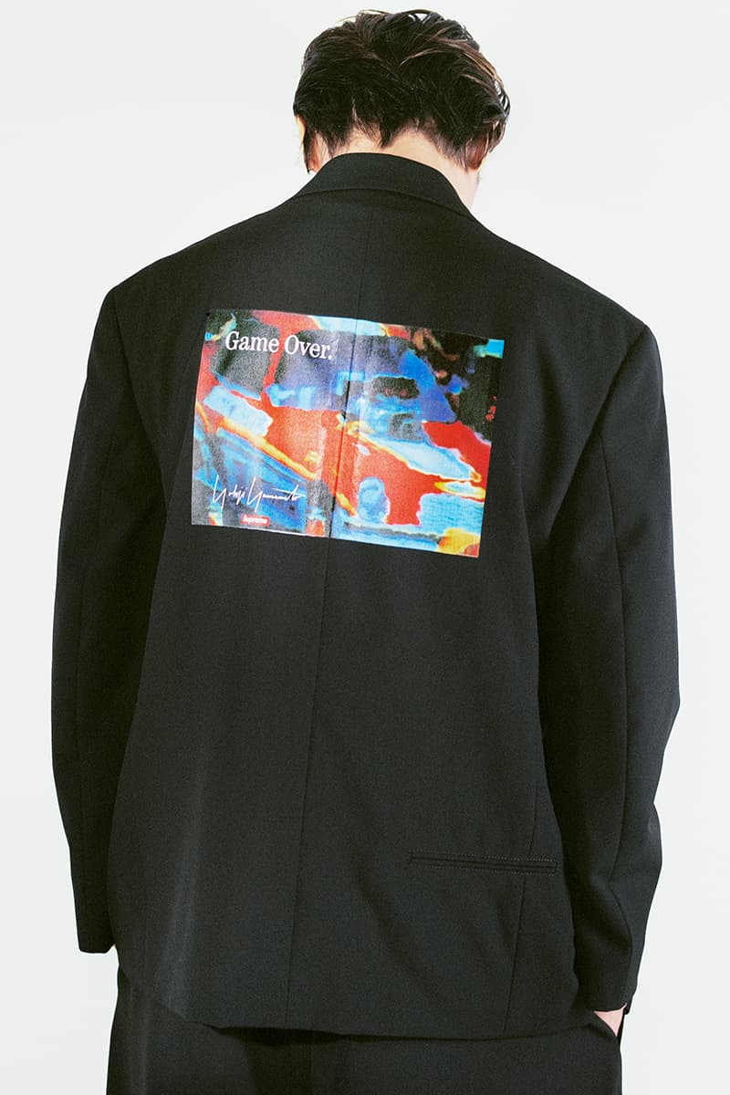 Supreme Yohji Yamamoto Fall Winter 2020 Collection Release Info Buy Price Date Leather Jacket Blazer T shirt Sweater Hoodie Beanie Sancheeto Peter Saville Yuuka Asakura