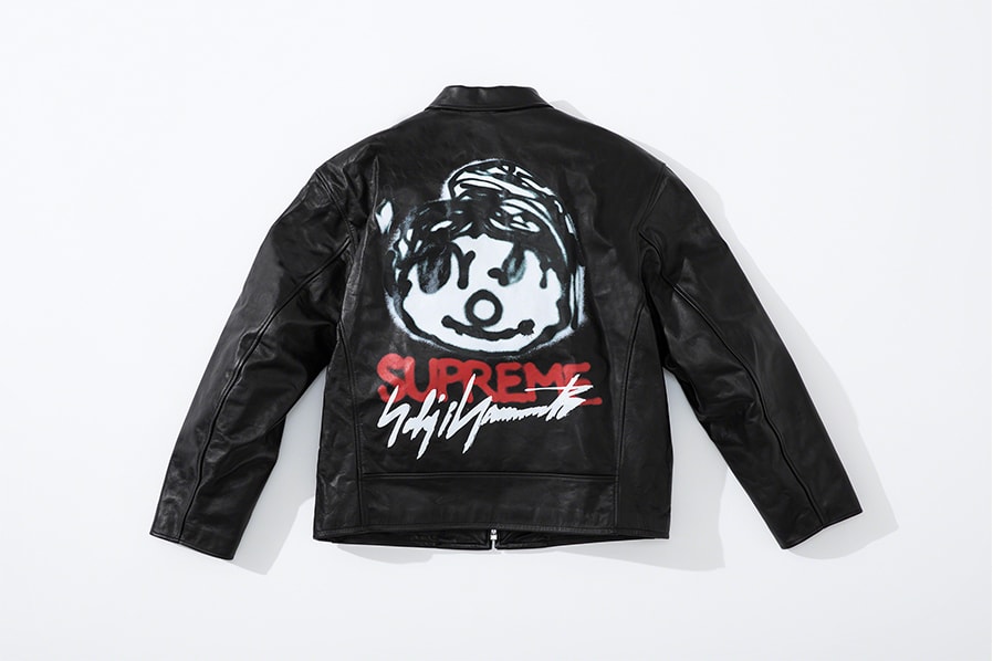 Supreme Yohji Yamamoto Fall Winter 2020 Collection Release Info Buy Price Date Leather Jacket Blazer T shirt Sweater Hoodie Beanie Sancheeto Peter Saville Yuuka Asakura