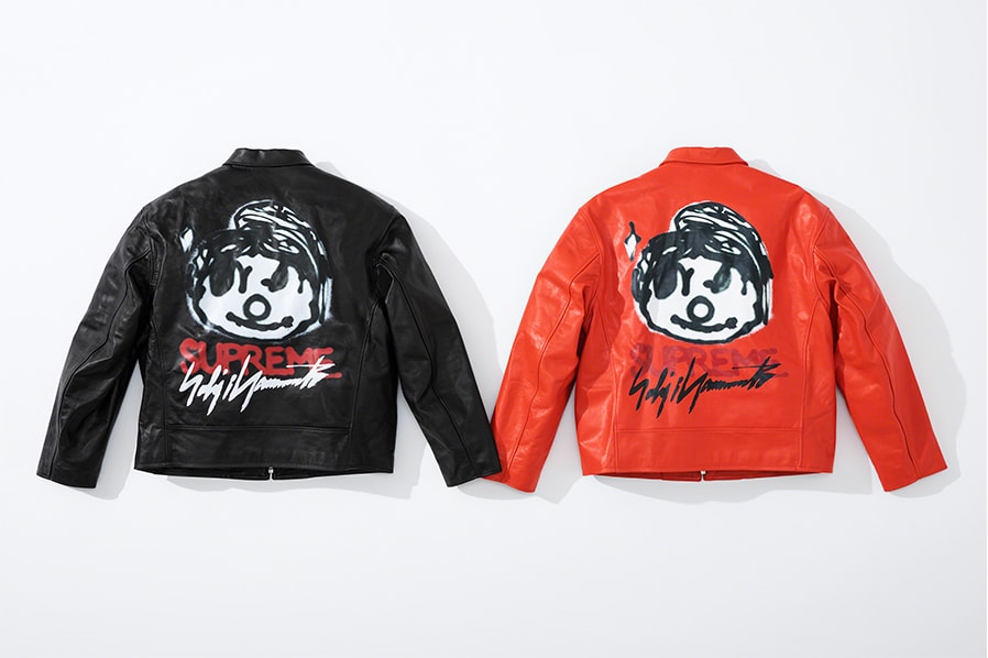 Supreme Yohji Yamamoto Fall Winter 2020 Collection Release Info Buy Price Date Leather Jacket Blazer T shirt Sweater Hoodie Beanie Sancheeto Peter Saville Yuuka Asakura