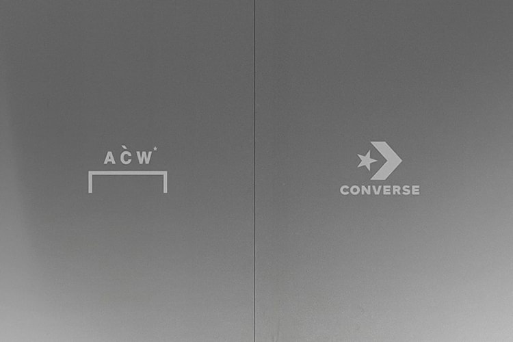 A-COLD-WALL* and Converse Tease New Collaboration