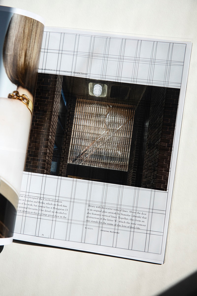 acne studios a magazine curated by floragatan 13 details jonny johansson max lamb release information buy cop purchase