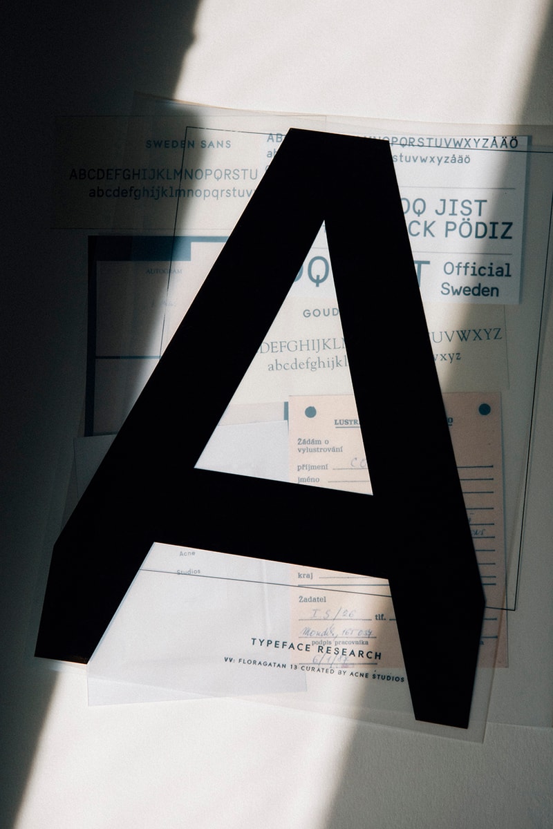 acne studios a magazine curated by floragatan 13 details jonny johansson max lamb release information buy cop purchase