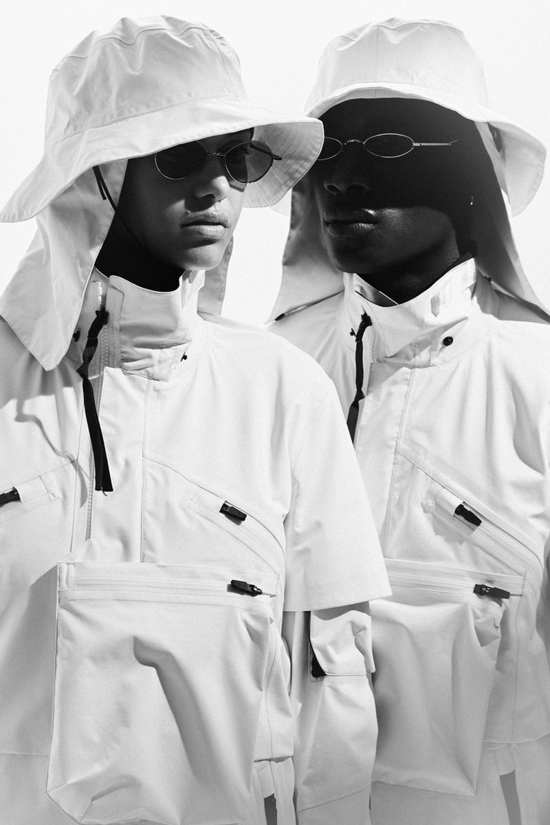 ACRONYM x Nothing Knew for HBX, SÜPRMARKT Giveaway collaboration archive death stranding j1-a signed sheet white jacket chrome nike air vapormax