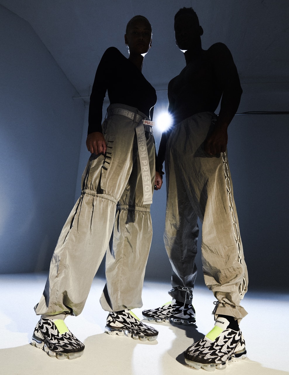 ACRONYM x Nothing Knew for HBX, SÜPRMARKT Giveaway collaboration archive death stranding j1-a signed sheet white jacket chrome nike air vapormax