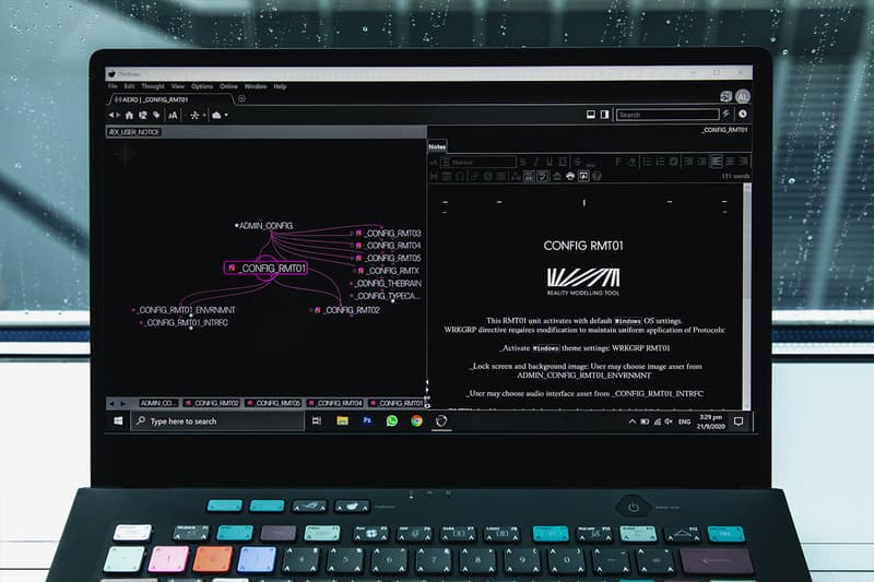 ACRONYM x ASUS ROG Zephyrus G14 Laptop computer collaboration pc website release date arg errolson hugh specs