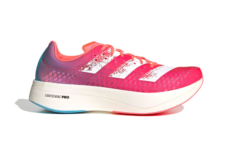 adidas adizero pro adios dream mile pink blue release information details fastest running shoe ever buy cop purchase
