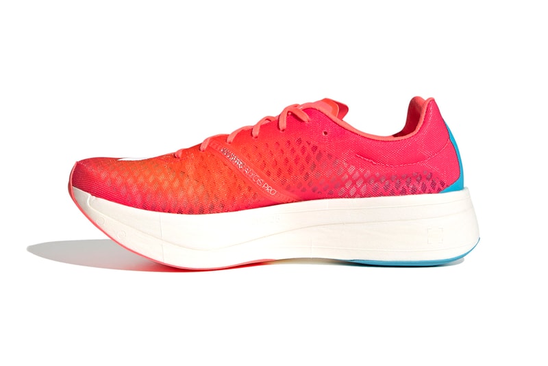 adidas adizero pro adios dream mile pink blue release information details fastest running shoe ever buy cop purchase